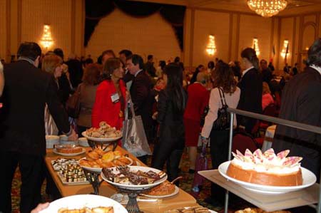 The wonderful dessert spread
